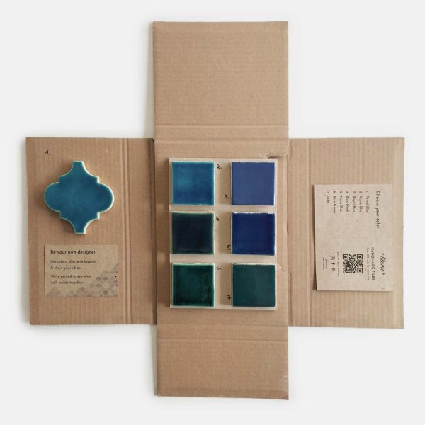 Ceramic sample pack "Ocean"